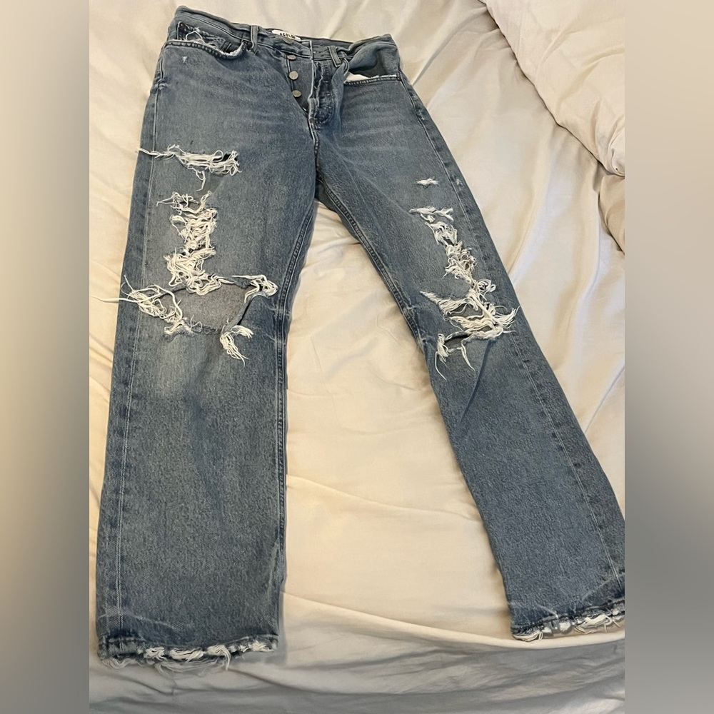 Agolde ripped jeans size 26